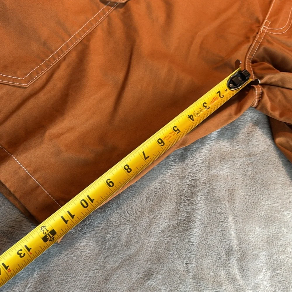 True Religion Cargo Short Dk Khaki Orange Size 33